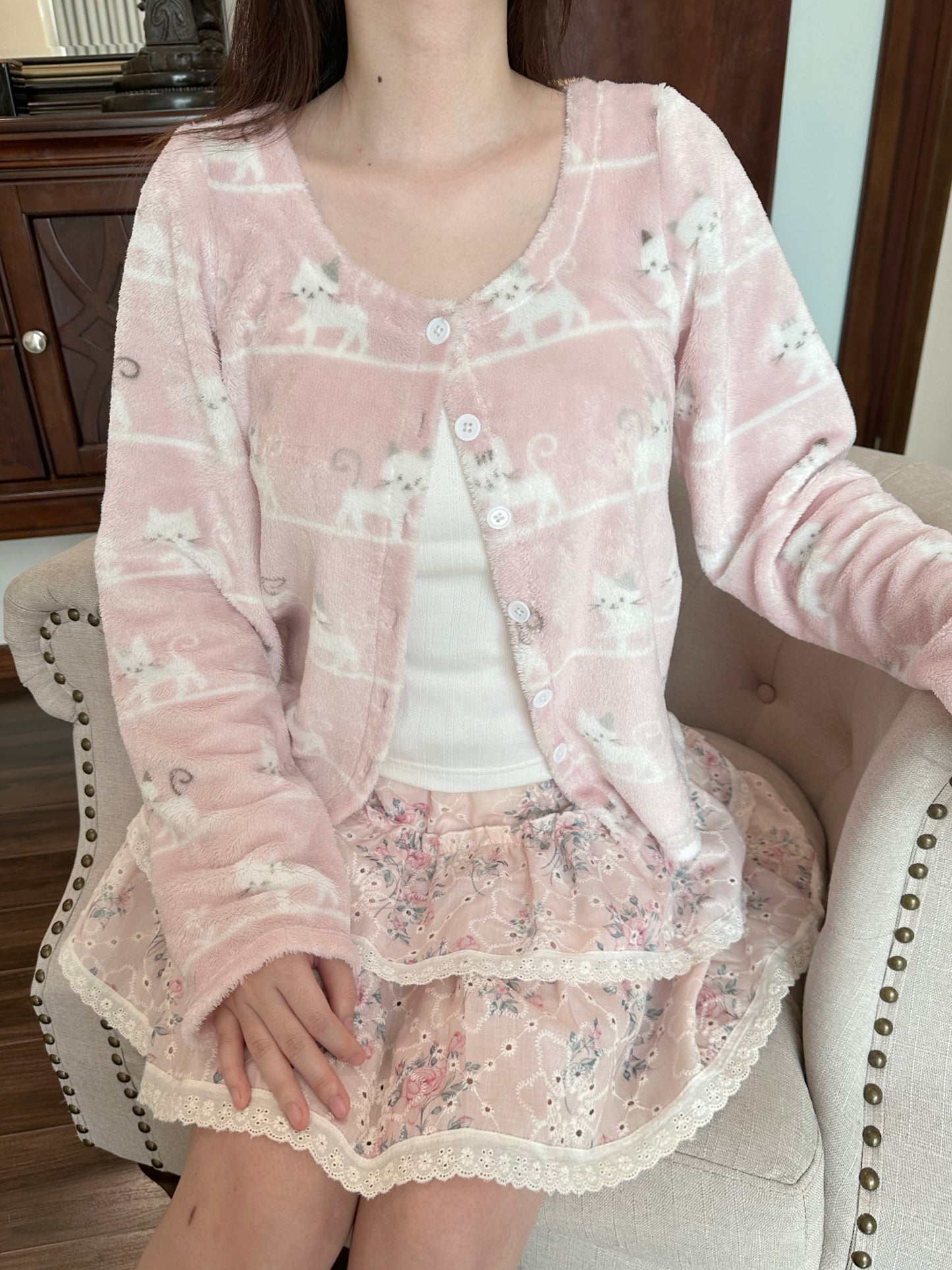 Kitten cardigan