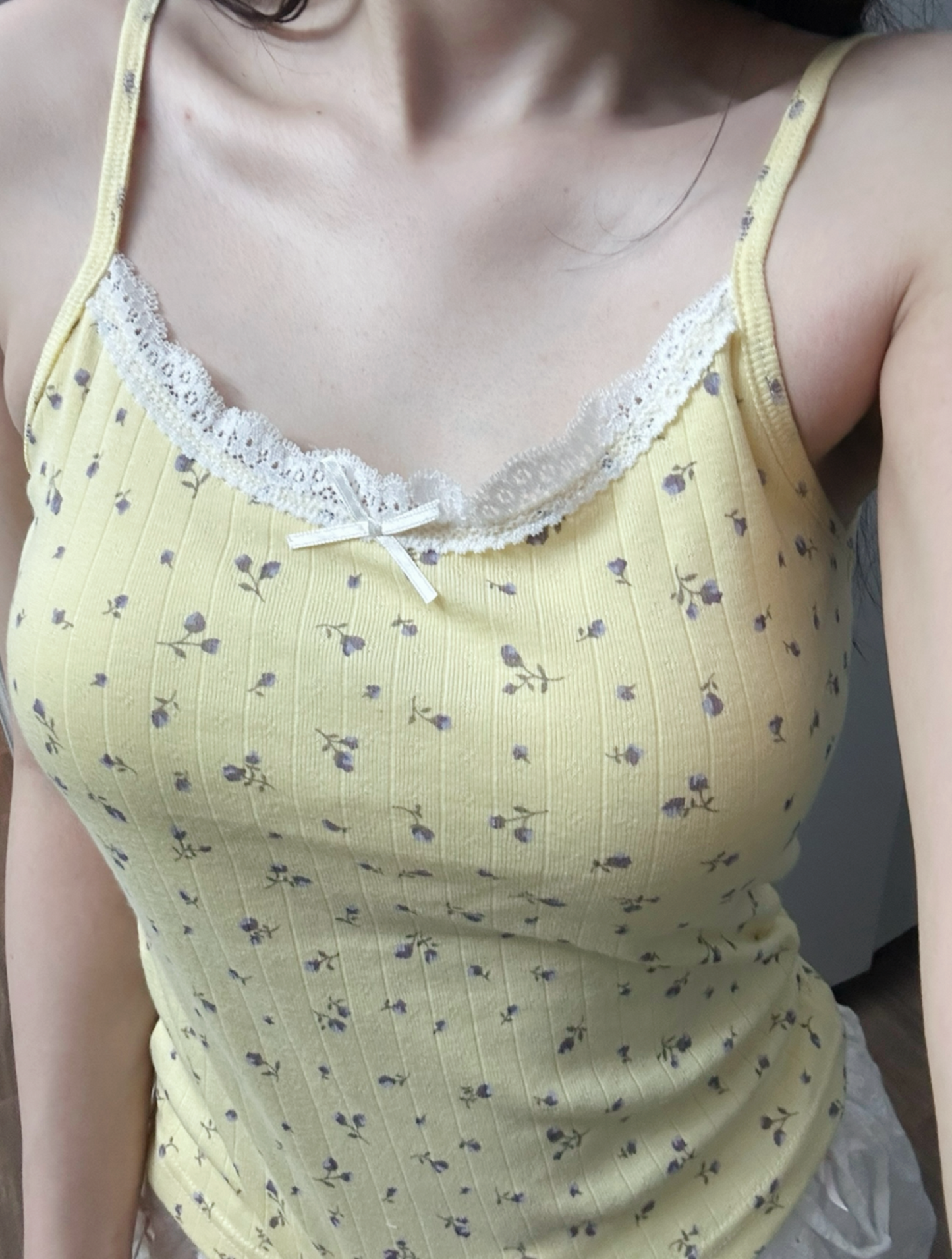Lilac floral cami