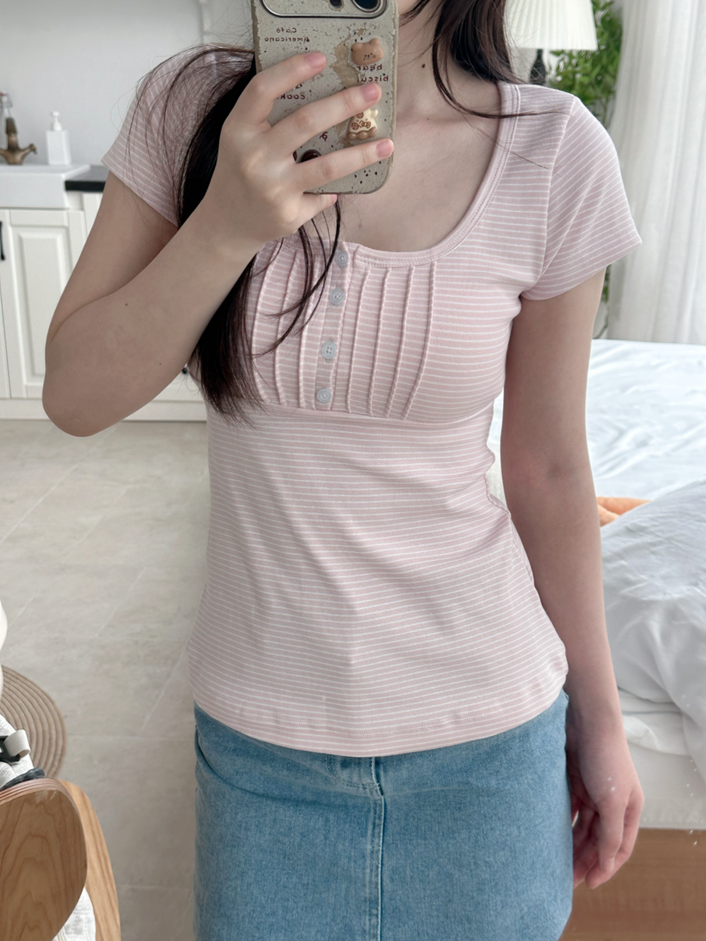 Sugar stripe top