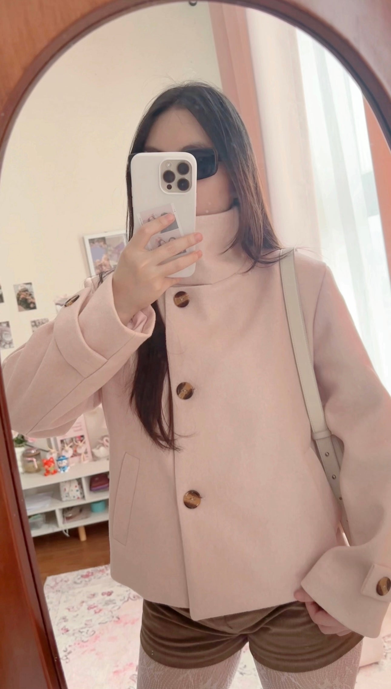 Pink Trench Coat