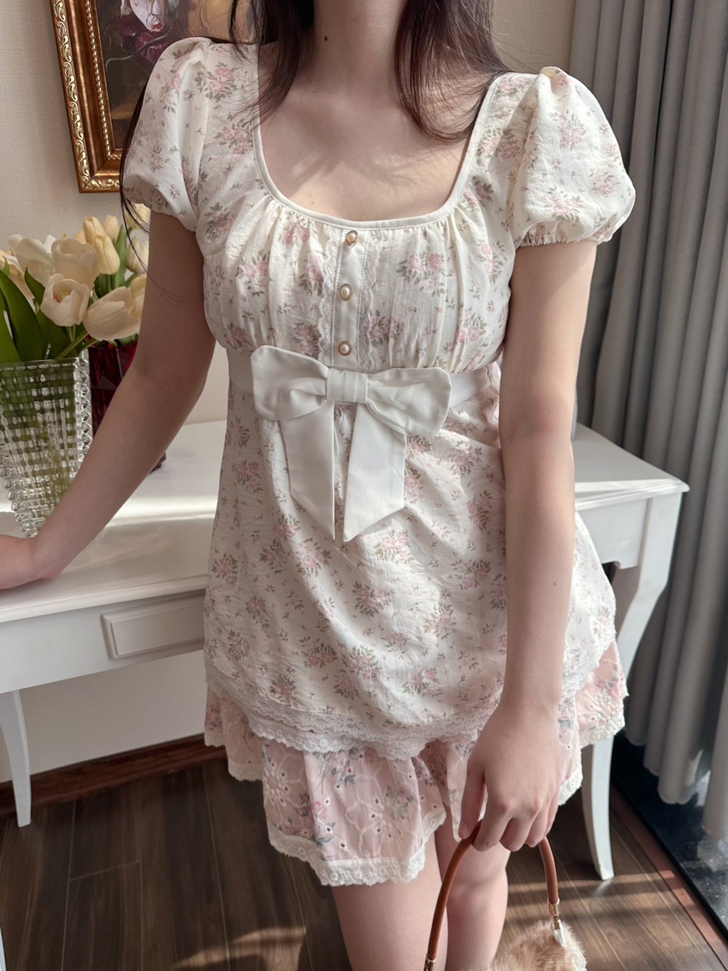 Vintage bloom top