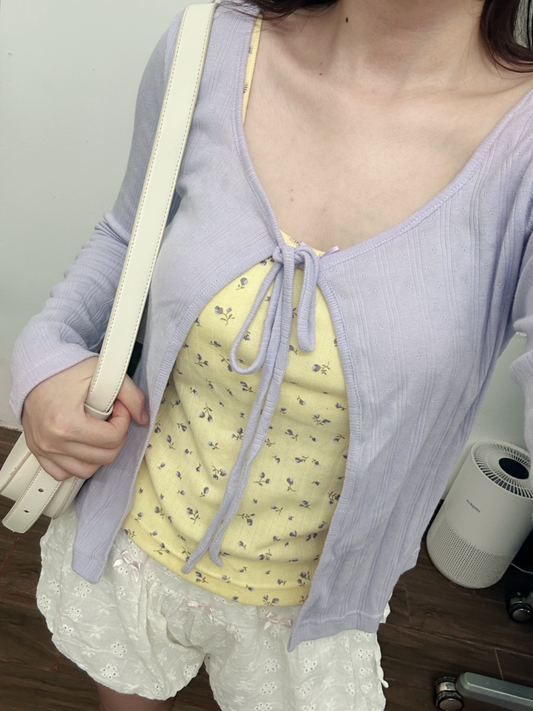 Alice cardigan (purple)