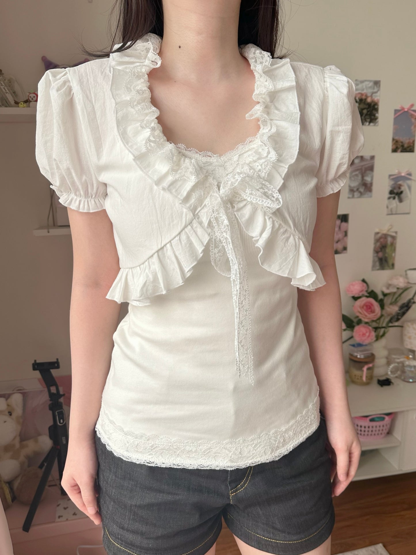Angel ribbon bolero