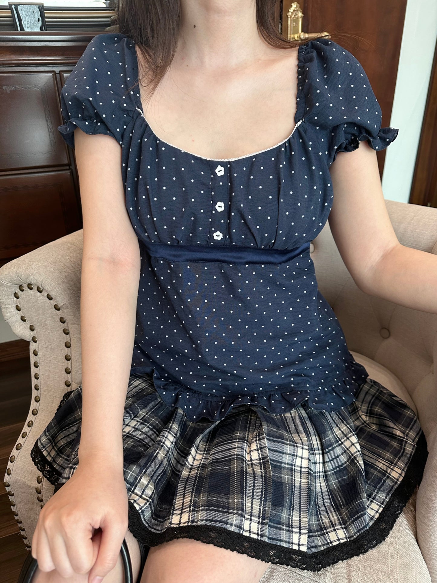 Blue moon top