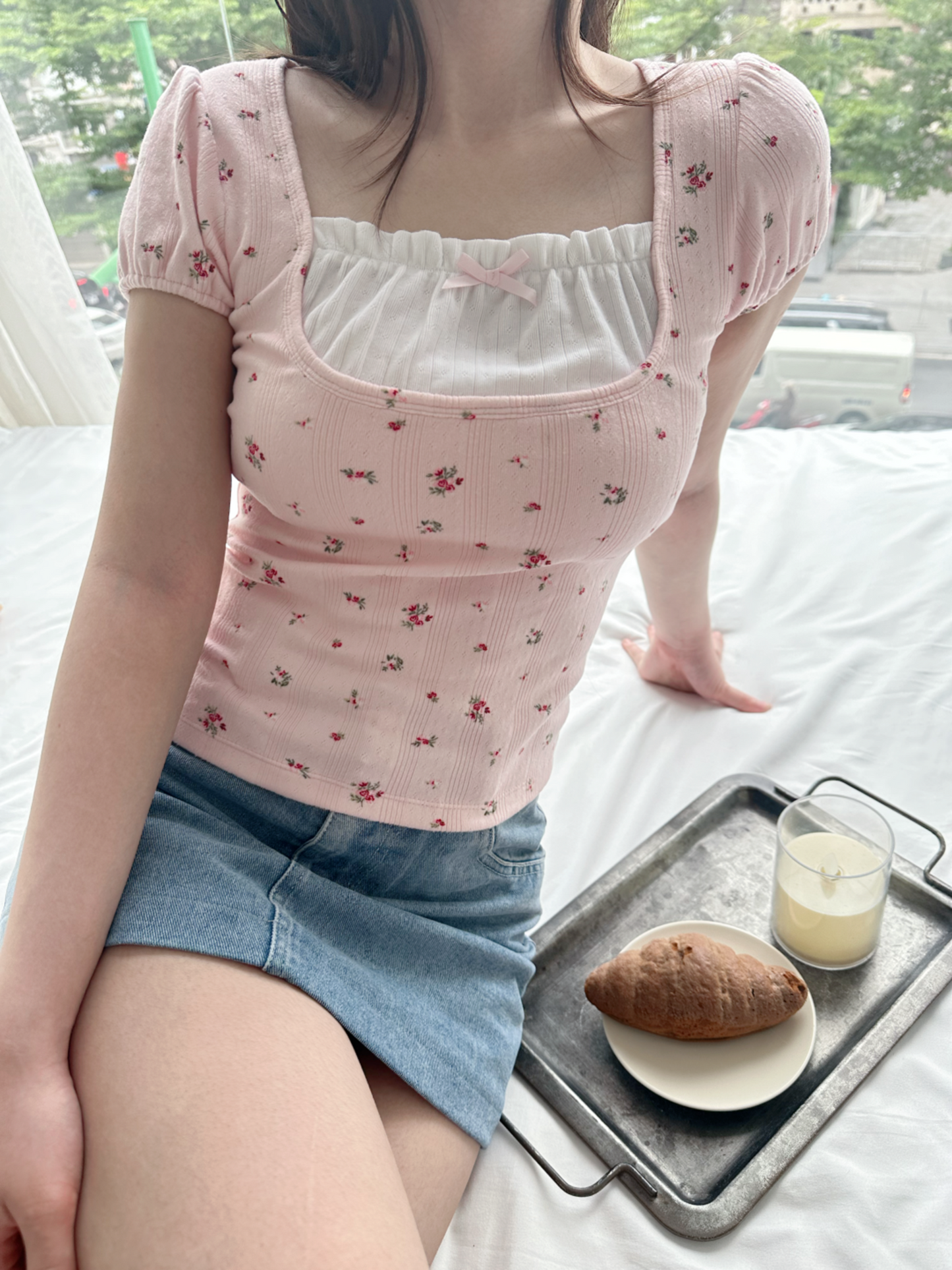 Sweet rose top