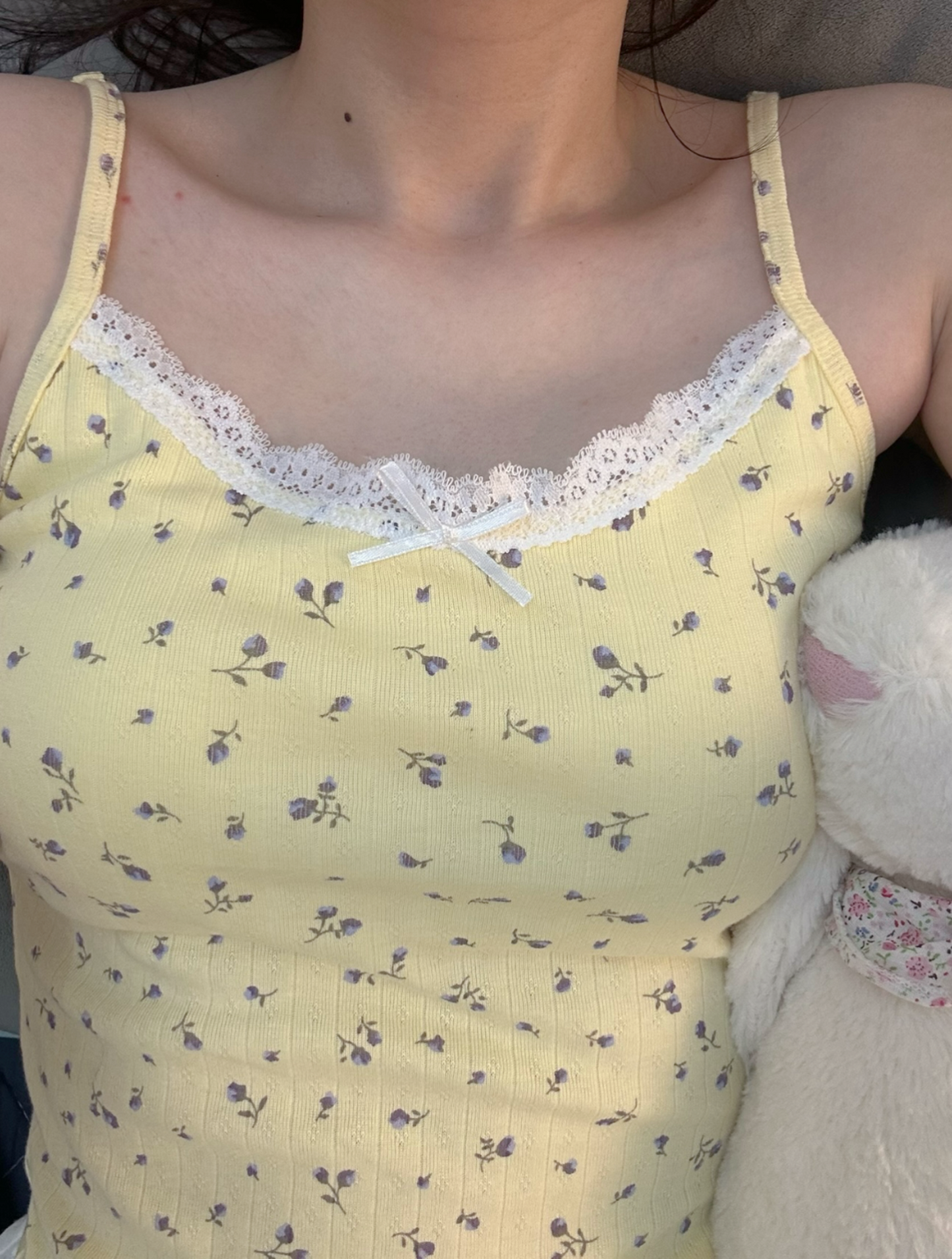 Lilac floral cami