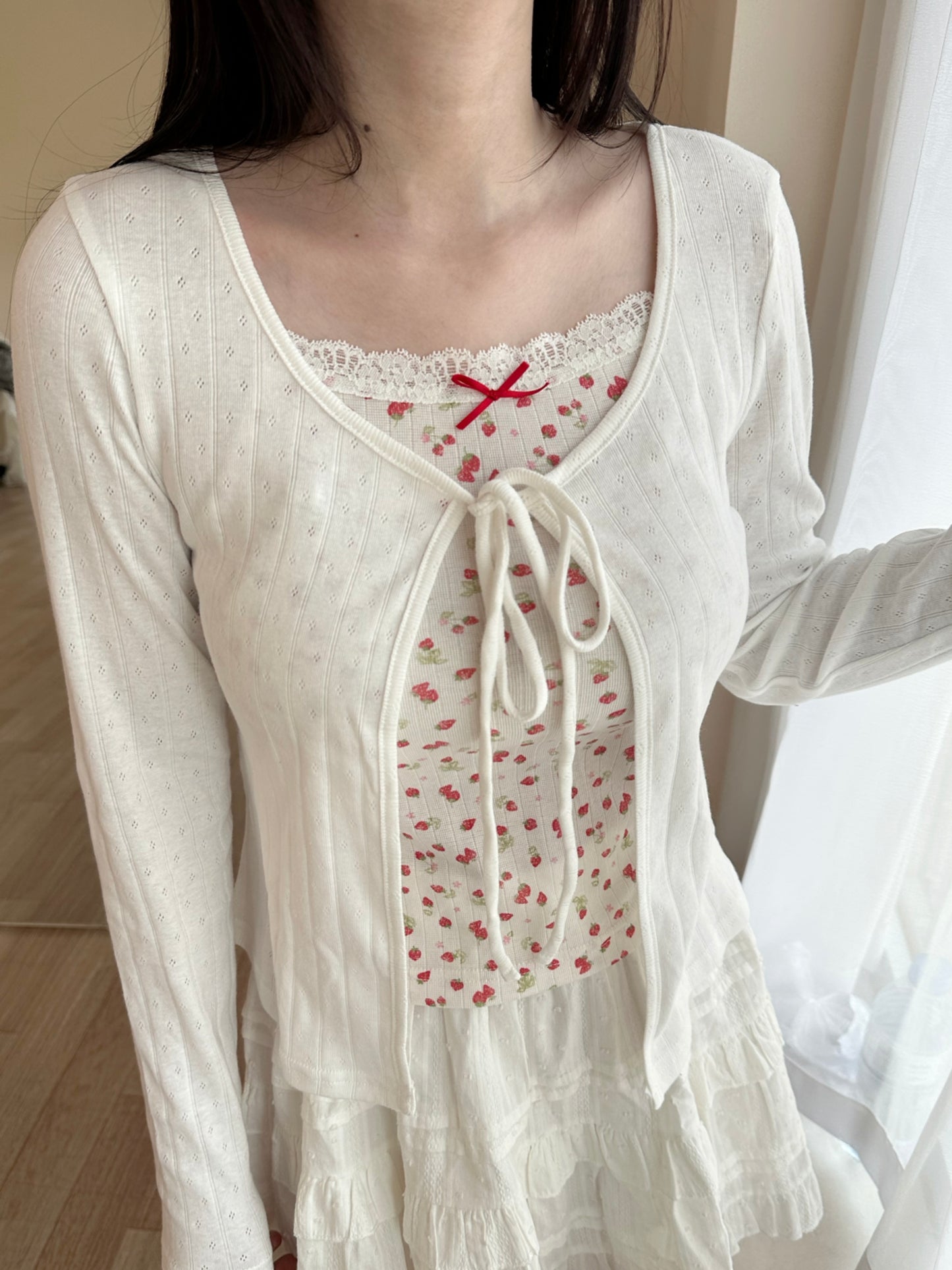 Alice cardigan (white)