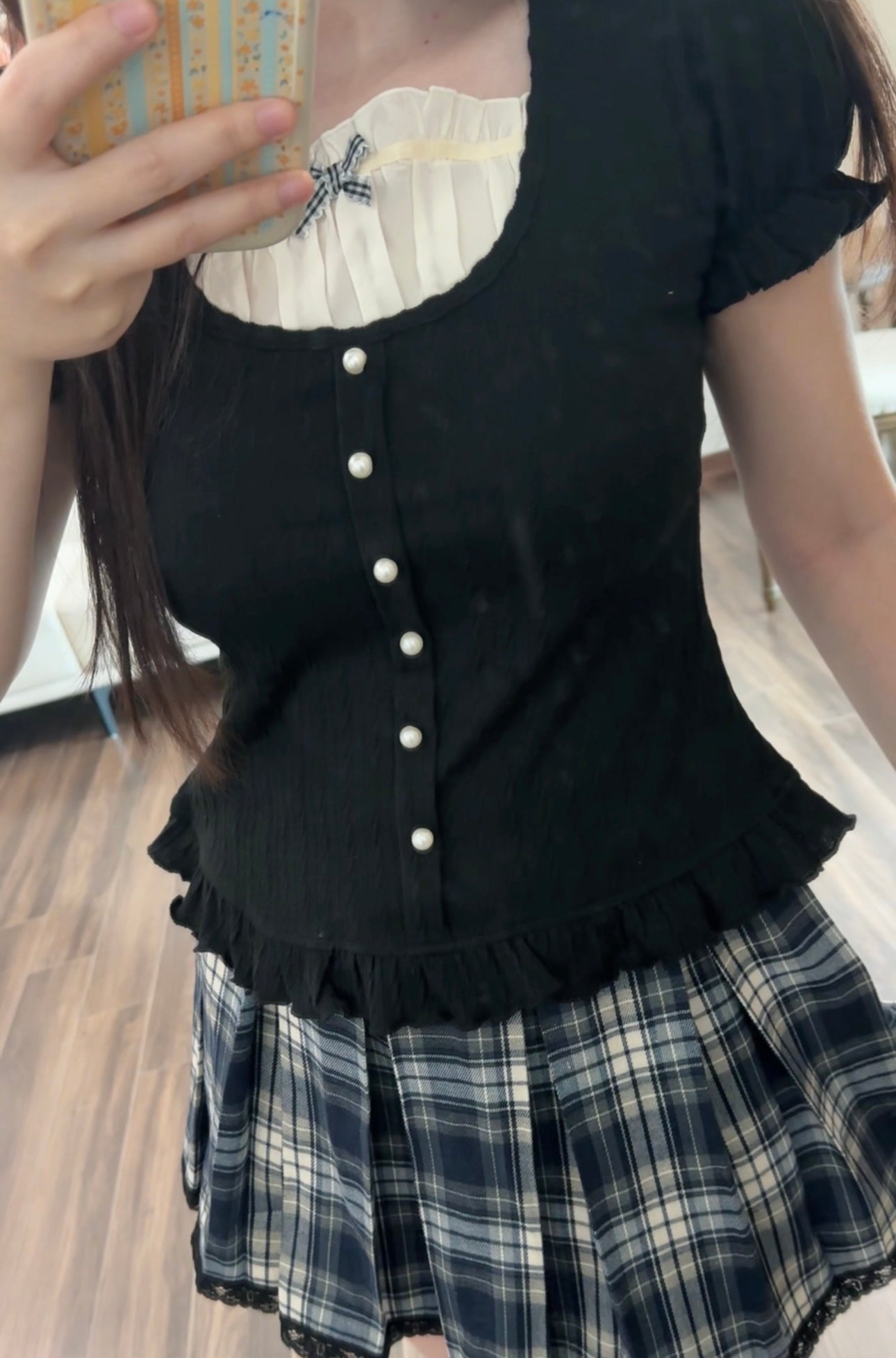 Melanie top (black)