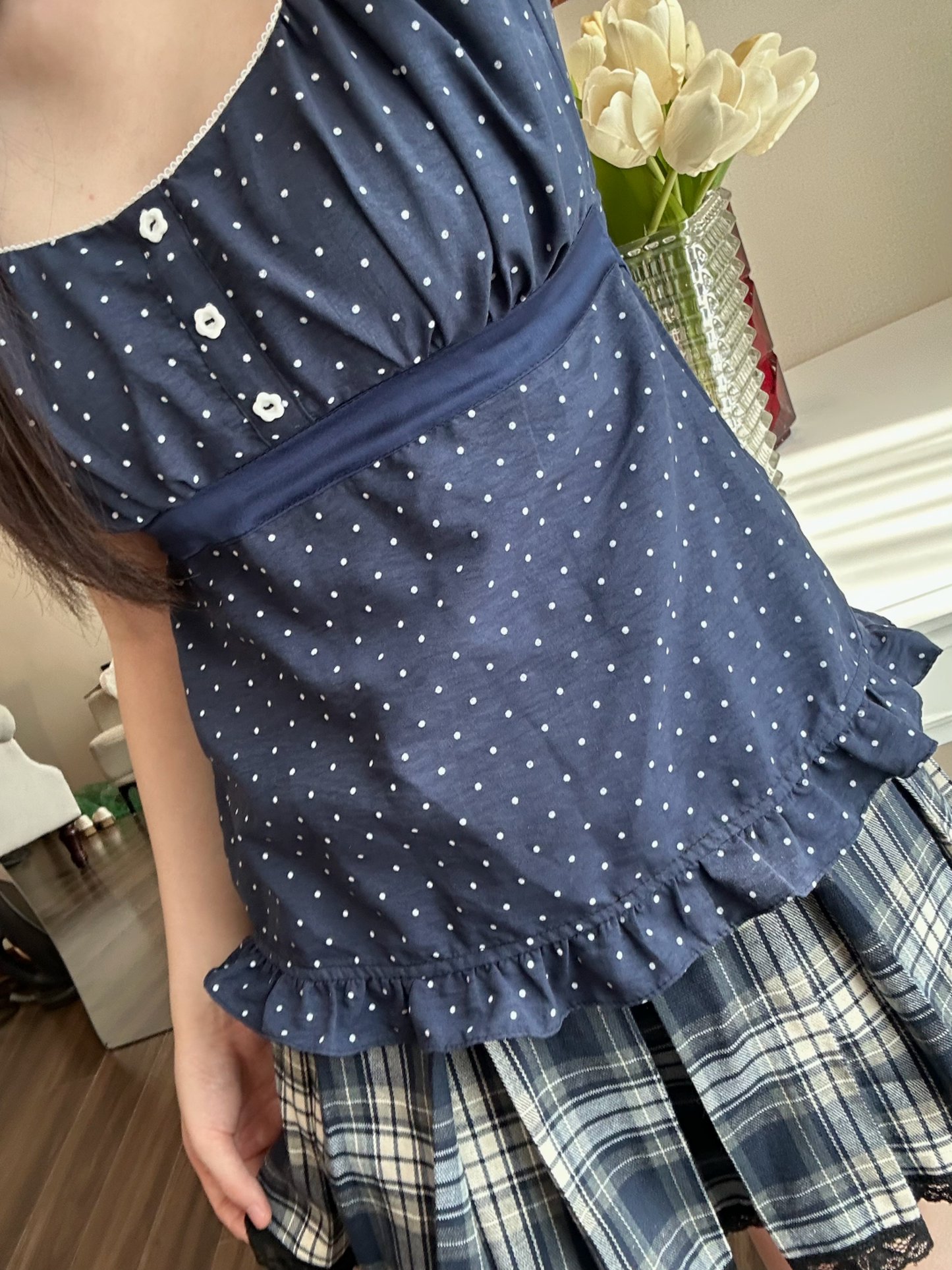 Blue moon top
