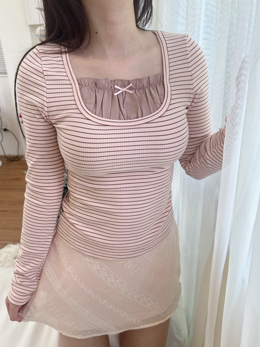 Mocha top (long sleeve)