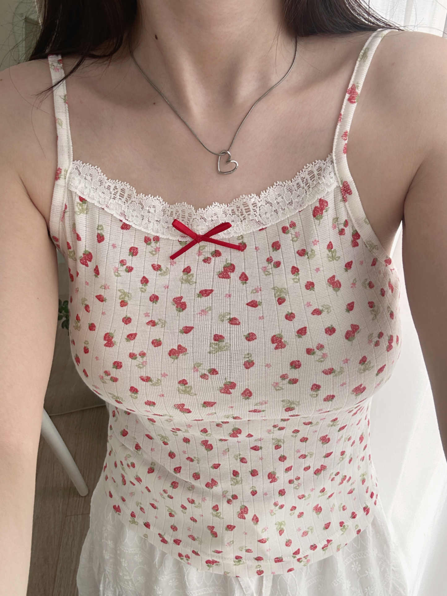 Strawberry cami top (version 1)