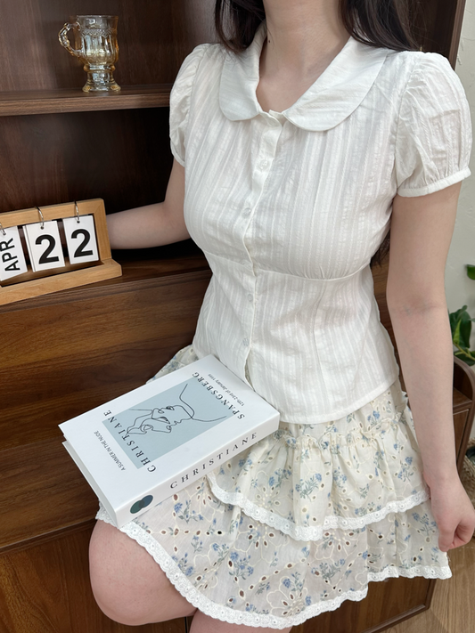Haruko top (white)