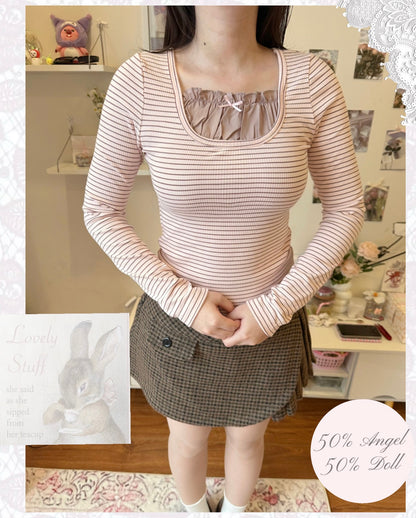 Mocha top (long sleeve)