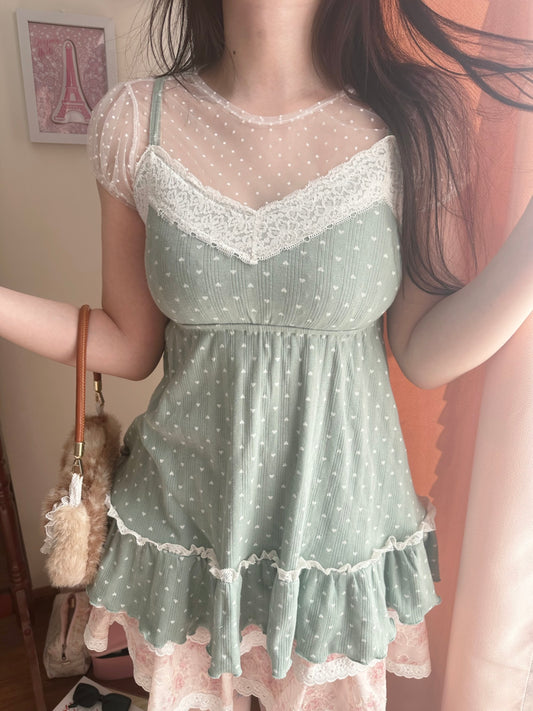 Mint Darling Top