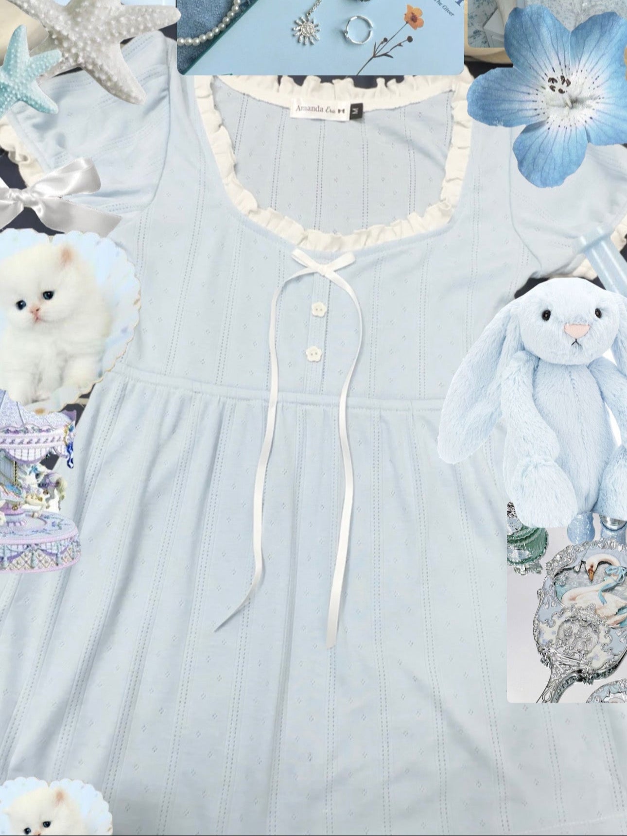 Bluey babydoll top