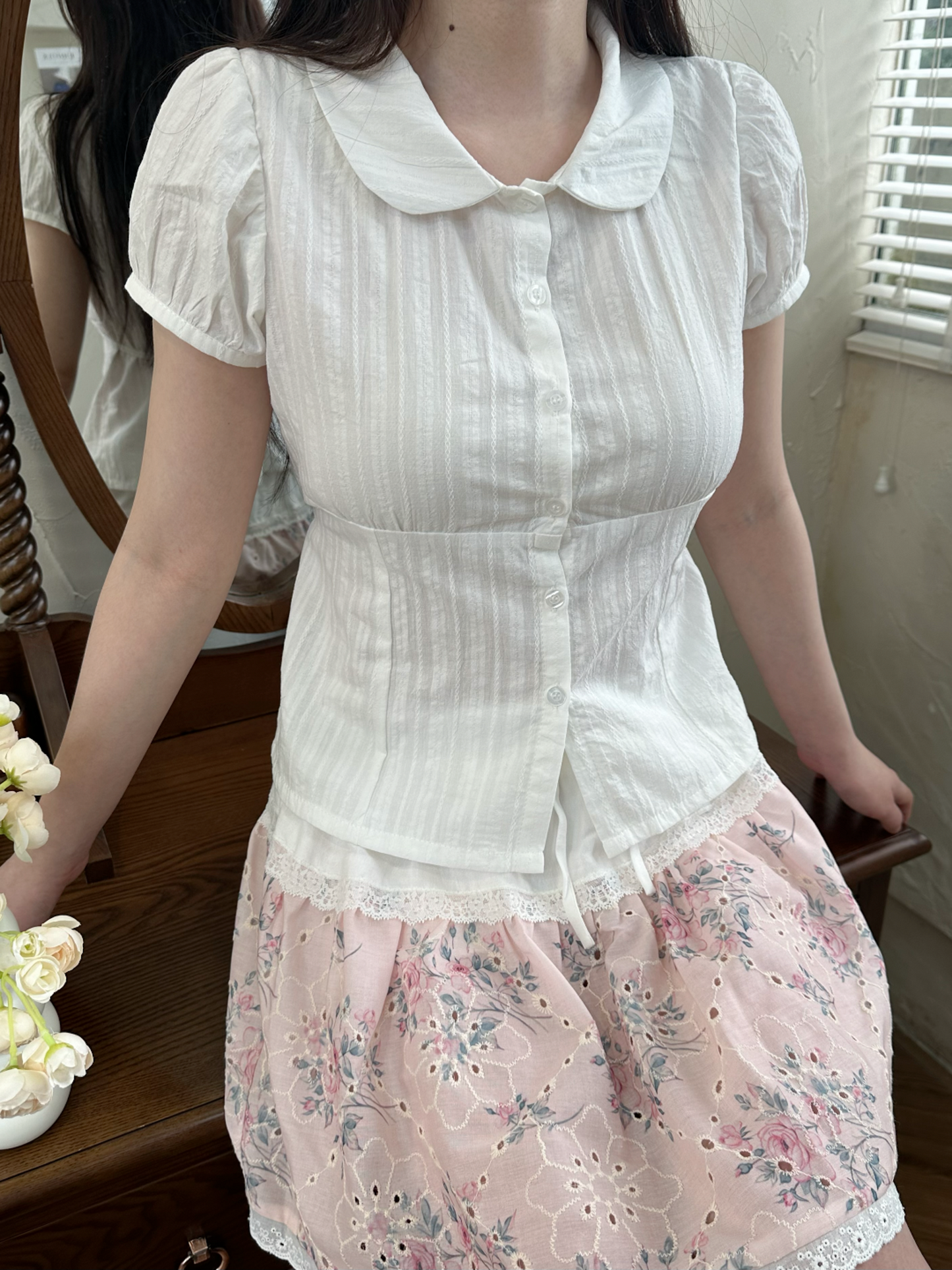 Shana lace skirt