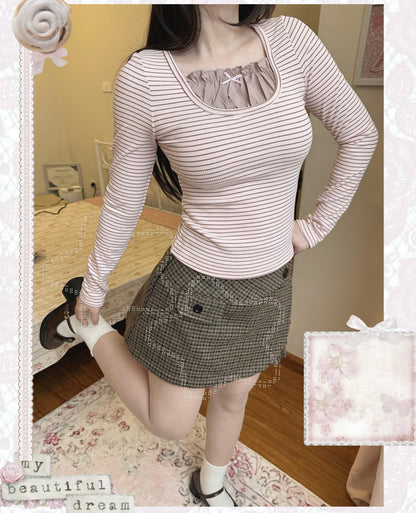 Mocha top (long sleeve)