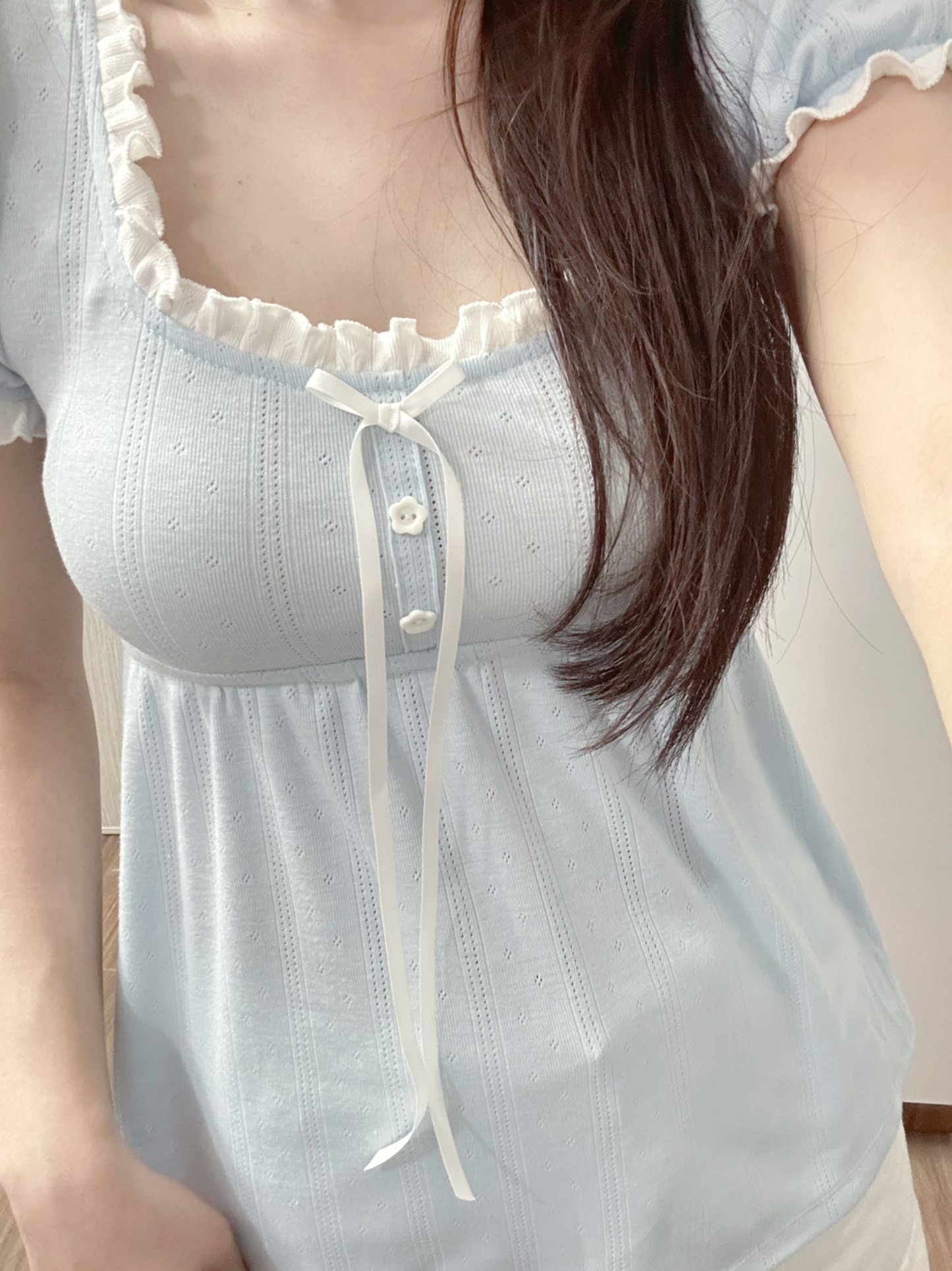 Bluey babydoll top