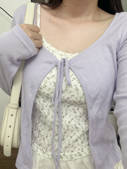 Alice cardigan (purple)