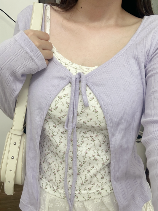 Alice cardigan (purple)