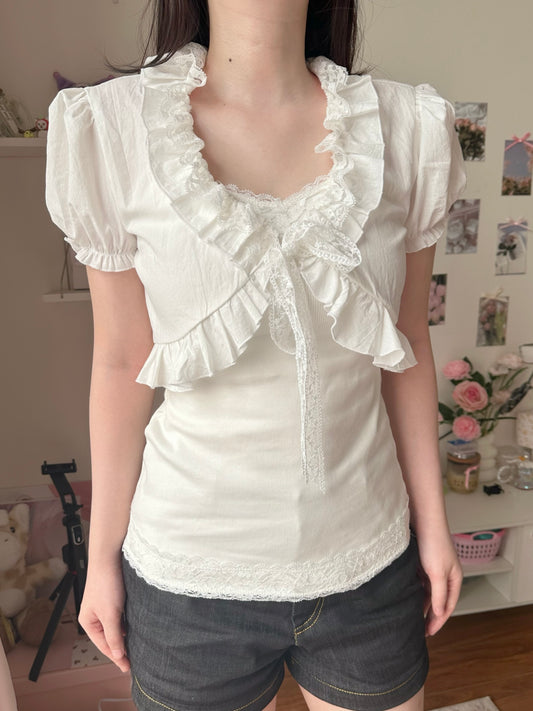 Angel ribbon bolero