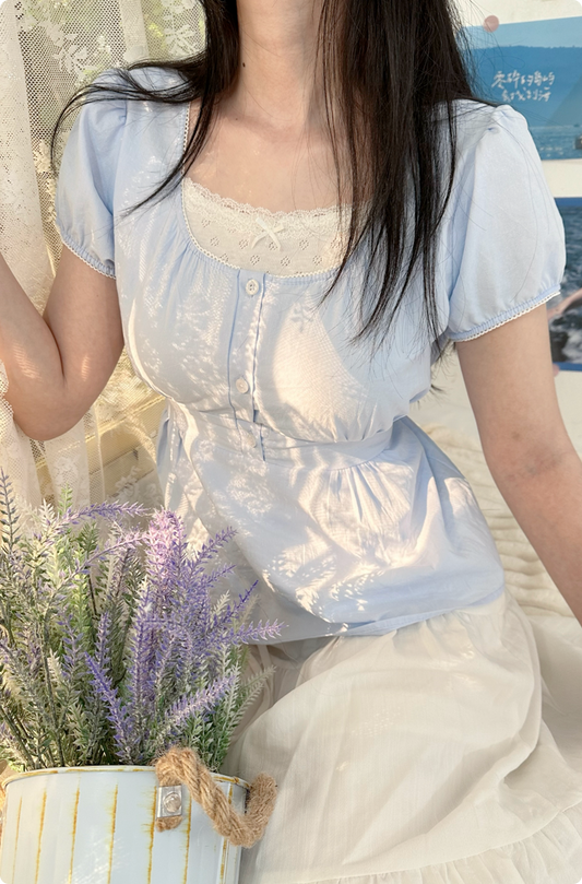 Sophie top (blue)