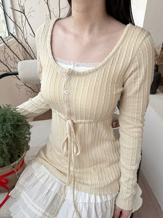 Marlyn top (cream)
