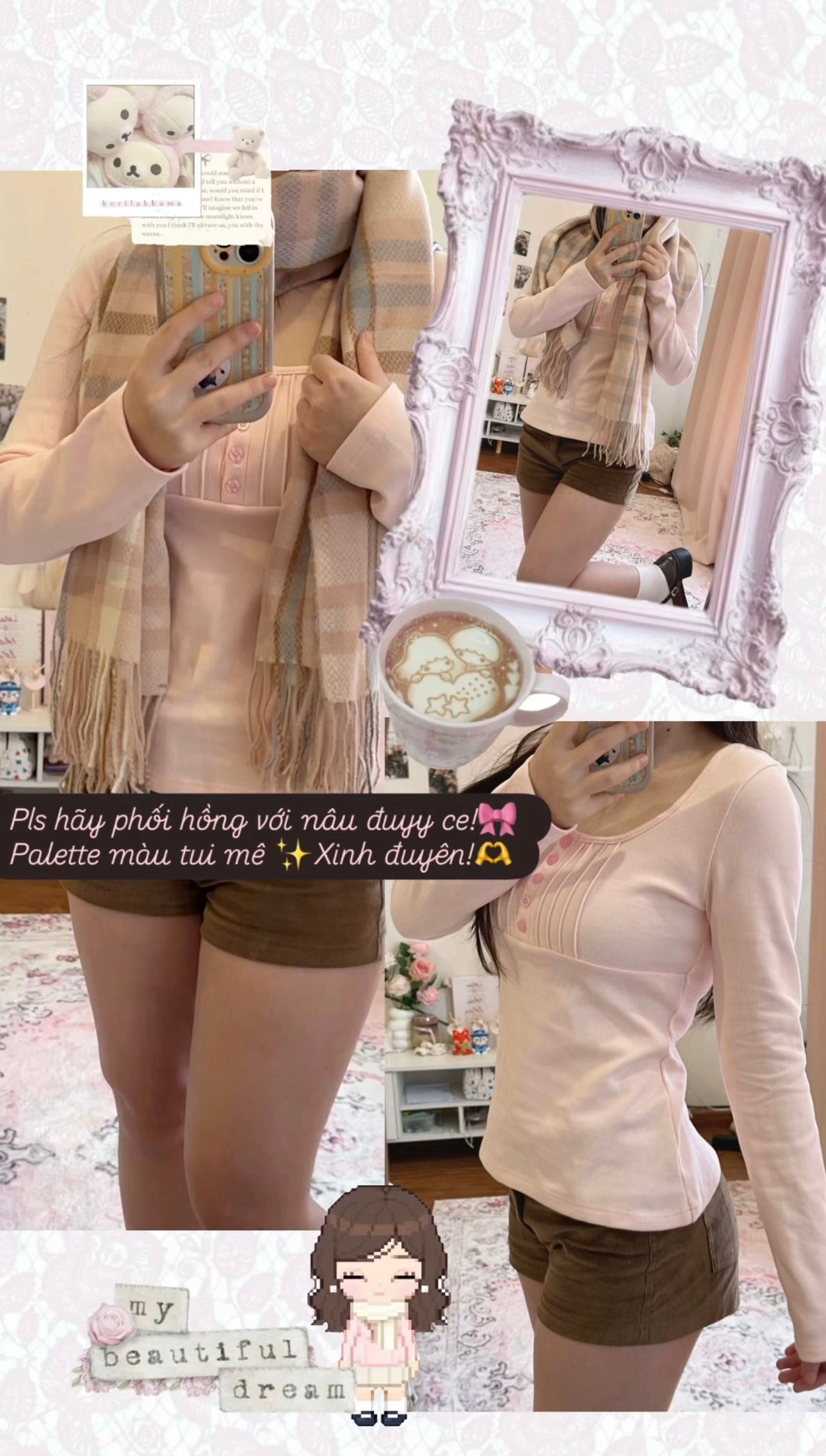 Peony top (long sleeve)
