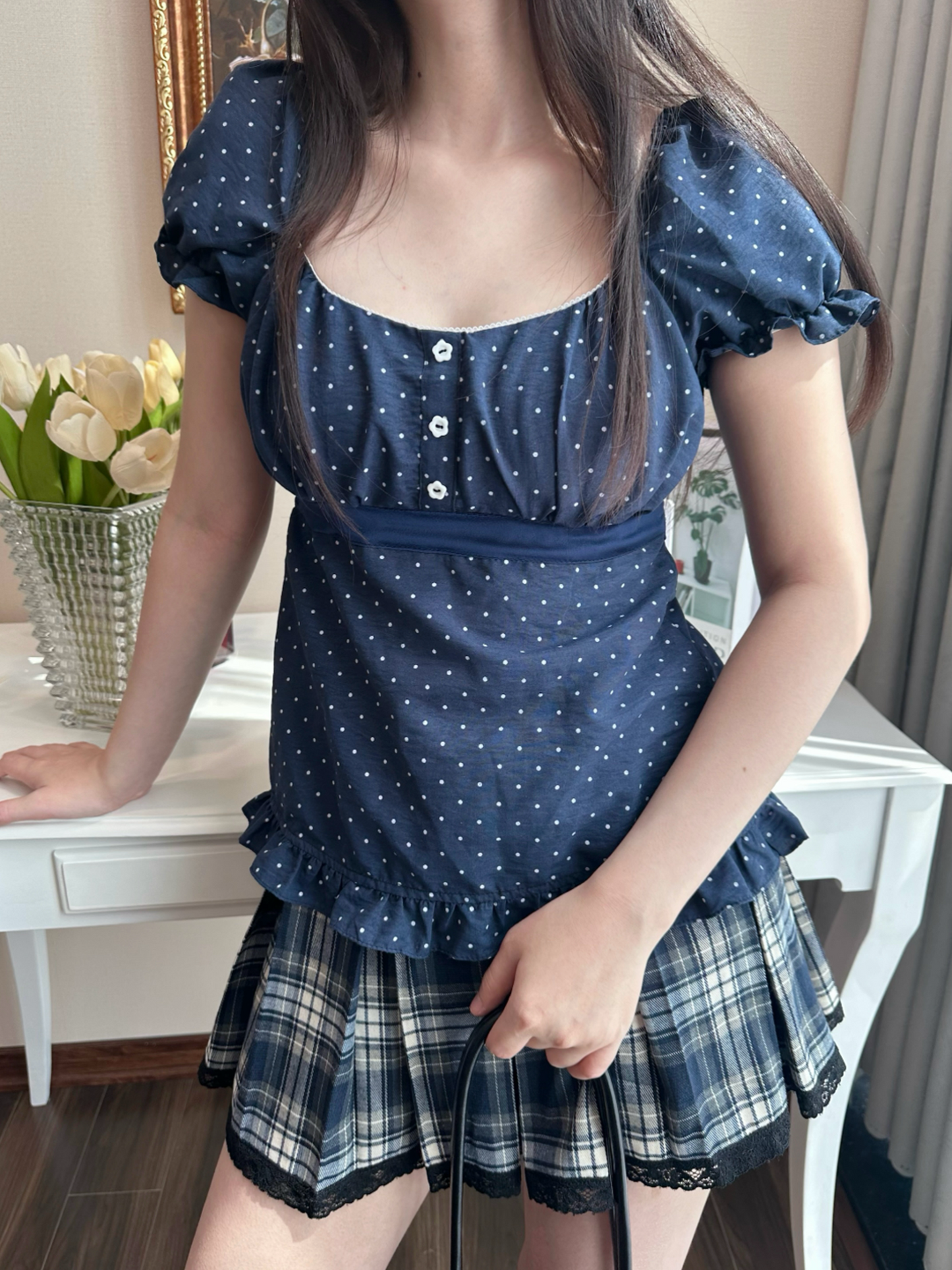 Blue moon top