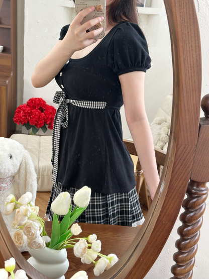 Hachi babydoll top