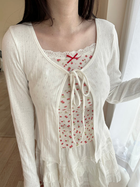 Alice cardigan (white)