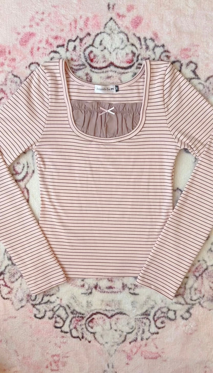 Mocha top (long sleeve)