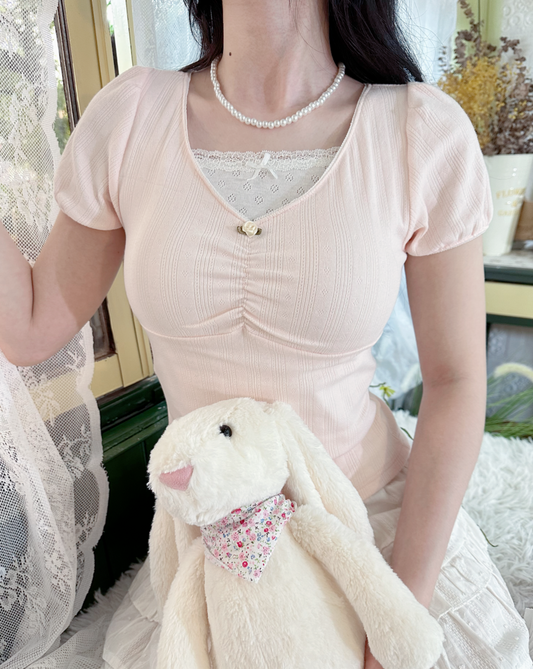 Doris top (pink)