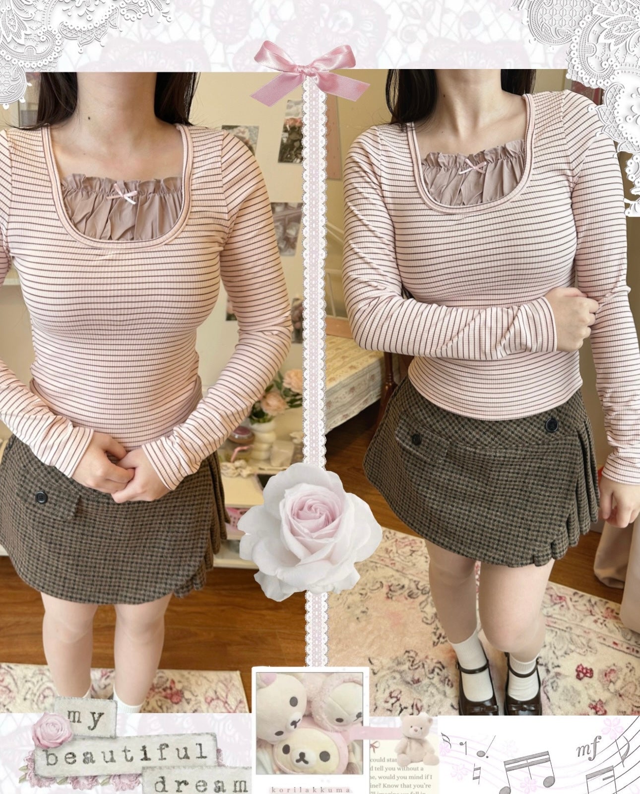 Mocha top (long sleeve)