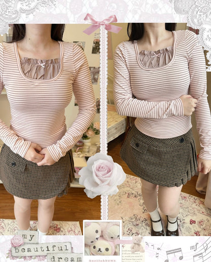 Mocha top (long sleeve)