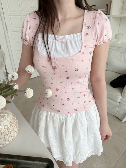 Sweet rose top